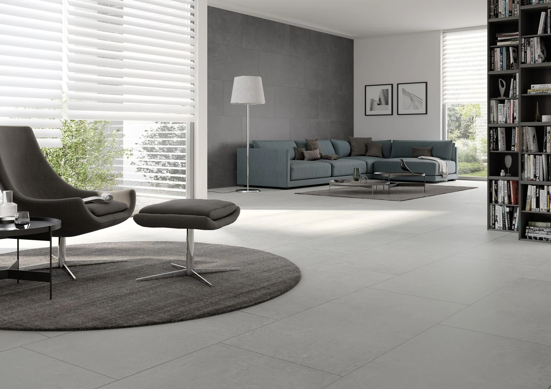 6 Cove grau, anthrazit Feinsteinzeug – Ceramic District