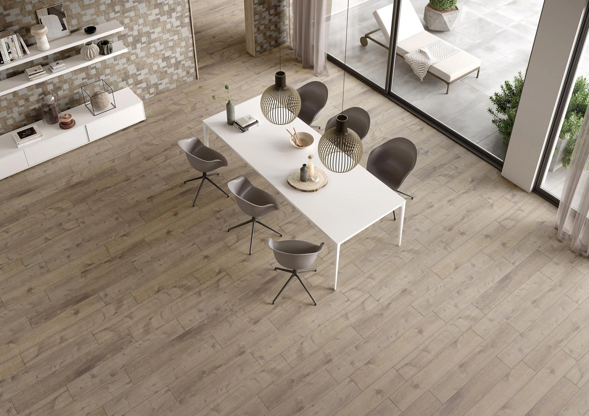 Chalet cognac Feinsteinzeug, multicognac Mosaik – Ceramic District