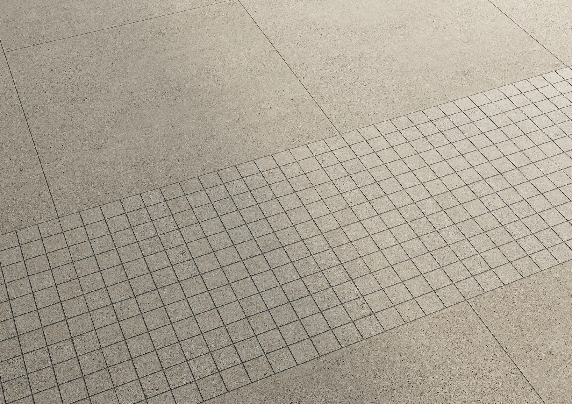 Steinwerk sahara 75×75 Feinsteinzeug, Mosaik – Ceramic District