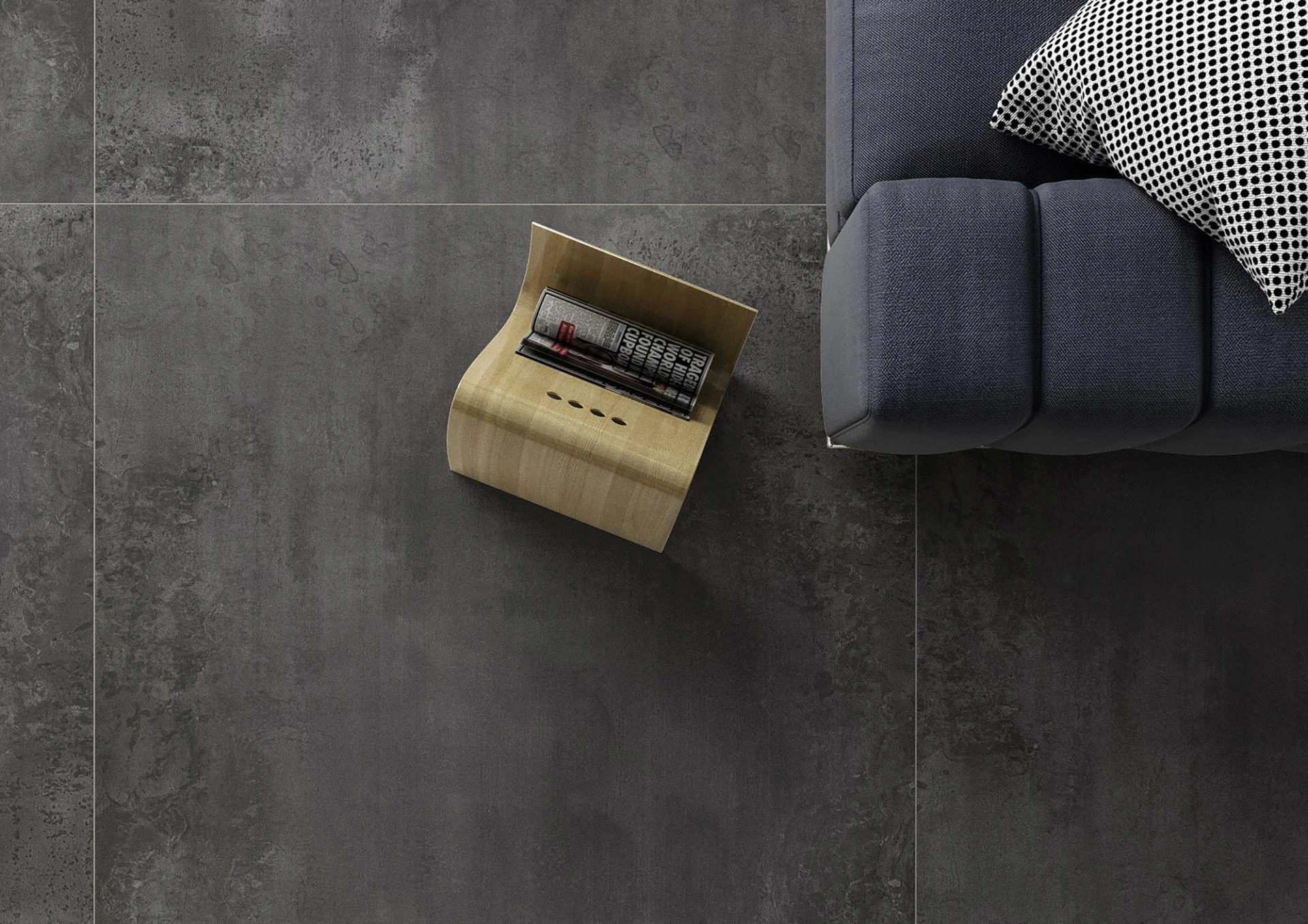 Thinactive carbon 120×120 Feinsteinzeug – Ceramic District