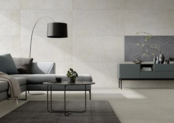 06 Cove hellbeige, anthrazit Dekor Feinsteinzeug – Ceramic District