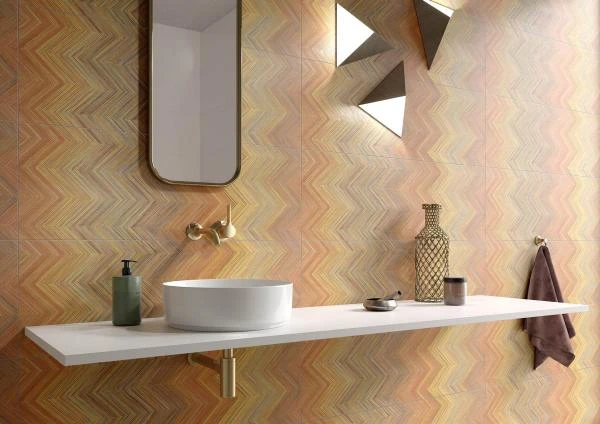 Space Gem #6MM coral 35×100 Steingut – Ceramic District