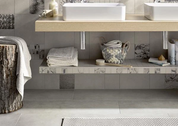 Thinsation beige Feinsteinzeug – Ceramic District