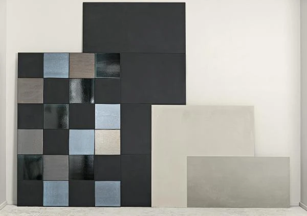 Wabisabi french blue, jade murrina, volcano black Feinsteinzeug - Ceramic District